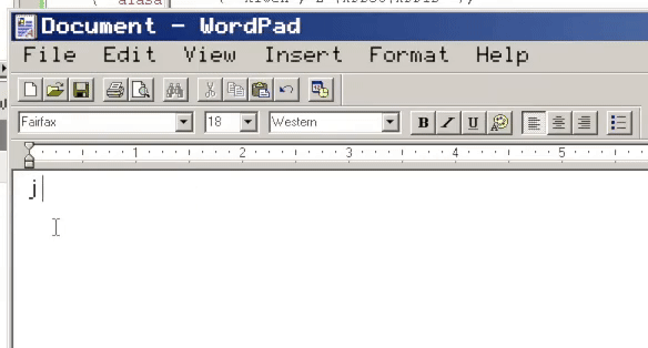 sitelen Lasina words being typed into notepad. they are transformed into their sitelen pona forms after hitting space