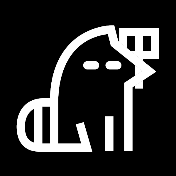 soweli Keli name glyph composed of kijetesantakalu, lape, ilo